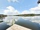 Stunning view of the river from the dock, highlighting the serene waterfront setting and peaceful atmosphere at 6710 Myrna Dr, Tampa, FL 33619