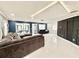 Large living room with ample seating, game table and outdoor access at 6710 Myrna Dr, Tampa, FL 33619
