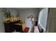 Bedroom featuring neutral walls, a double closet, and a bright window at 4467 Worthington Ct, Palm Harbor, FL 34685