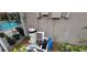 View of Pool Equipment behind home at 4467 Worthington Ct, Palm Harbor, FL 34685