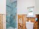 Elegant bathroom with a modern shower and toilet ready for renovation at 4810 Chancellor Ne St, St Petersburg, FL 33703