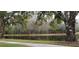 Scenic pond view with lush greenery and mature trees at 4467 Worthington Ct, Palm Harbor, FL 34685