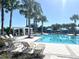 Inviting pool with plenty of lounge chairs at 10823 Verawood Dr, Riverview, FL 33579