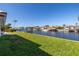 Large waterfront lot with grassy area and canal views at 1973 Hawaii Ne Ave, St Petersburg, FL 33703