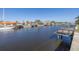 Scenic view of the canal with boats and neighboring waterfront properties at 1973 Hawaii Ne Ave, St Petersburg, FL 33703
