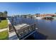 Private dock with water access, perfect for boaters at 1973 Hawaii Ne Ave, St Petersburg, FL 33703