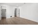 Inviting bedroom with hardwood floors, recessed lighting, and a walk-in closet at 5024 W Dickens Ave, Tampa, FL 33629