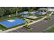 Community features a pool, playground, basketball court, and parking at 2719 Winding Creek Trl, North Port, FL 34289