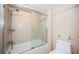 Modern bathroom with a shower/tub combo at 9 Turner St # 14, Clearwater, FL 33756