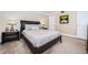 Charming bedroom with double bed and nightstand at 9 Turner St # 14, Clearwater, FL 33756