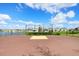 Outdoor basketball court with scenic lake views at 16764 Delia St, Wimauma, FL 33598