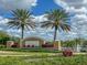 Community entrance sign for Harmony Lakes Ranch at 5018 Sunnyside Ln, Bradenton, FL 34211