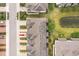 Aerial view showcasing the property's location at 5018 Sunnyside Ln, Bradenton, FL 34211