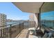 Relaxing balcony with water views and comfortable seating at 690 Island Way # 812, Clearwater Beach, FL 33767