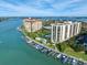 Aerial view of Island Walk community at 690 Island Way # 812, Clearwater Beach, FL 33767