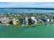 Aerial view of Island Walk community at 690 Island Way # 812, Clearwater Beach, FL 33767