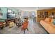 Bright living room with water views and comfortable seating at 690 Island Way # 812, Clearwater Beach, FL 33767