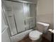 Clean bathroom with a shower/tub combo at 5945 21St N St # 14, St Petersburg, FL 33714