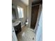 Clean bathroom with shower, toilet and vanity at 5122 Lillilea Ln, New Port Richey, FL 34653