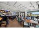 Relaxing clubhouse bar with seating and views at 10211 Cleghorn Dr, San Antonio, FL 33576