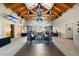 Spacious clubhouse lobby with comfortable seating at 10211 Cleghorn Dr, San Antonio, FL 33576