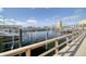 Wooden walkway and boat docks offer convenient water access at 2 Adalia Ave # 708, Tampa, FL 33606