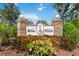 Briar Patch community entrance sign with landscaping at 6435 Thicket Trl, New Port Richey, FL 34653