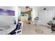 Bright dining area with access to bedroom and open floor plan at 2298 Netherlands Dr # 4, Clearwater, FL 33763