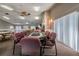 Community game room with poker table and comfortable seating at 4028 Davit Dr # 4028, New Port Richey, FL 34652