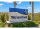 Water's Edge community entrance sign at 1810 4Th E St, Palmetto, FL 34221