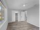 Spacious bedroom with ceiling fan and large closet at 4300 16Th N Ave, St Petersburg, FL 33713