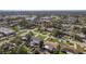 Aerial view of the house and surrounding area at 4300 16Th N Ave, St Petersburg, FL 33713