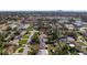 Aerial view of property and surrounding homes at 4300 16Th N Ave, St Petersburg, FL 33713