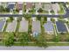 Aerial view of property, showcases the layout of the home, the surrounding area, and the neighborhood at 30735 Lanesborough Cir, Wesley Chapel, FL 33543