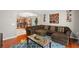 Living area with hardwood floors and open concept design at 30735 Lanesborough Cir, Wesley Chapel, FL 33543
