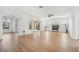 Spacious living room with sliding doors to the patio at 18051 Java Isle Dr, Tampa, FL 33647