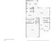 First floor layout features kitchen, living room, dining, and garage at 18051 Java Isle Dr, Tampa, FL 33647