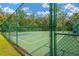 Outdoor basketball court with chain link fence at 16315 Sambourne Ln, Tampa, FL 33647