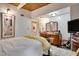 Bright bedroom with double bed and ample closet space at 2406 S Clark Ave, Tampa, FL 33629