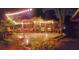 Charming lighted deck, perfect for outdoor entertaining at 2406 S Clark Ave, Tampa, FL 33629