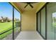 Spacious screened patio, perfect for relaxing at 5648 Sunset Falls Dr, Apollo Beach, FL 33572