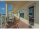 Condo hallway with balcony access and seating area at 2960 59Th S St # 509, Gulfport, FL 33707