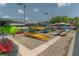 Community kayak storage for water activities at 2960 59Th S St # 509, Gulfport, FL 33707