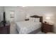 Cozy bedroom with a double bed and built-in closet at 2960 59Th S St # 509, Gulfport, FL 33707