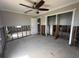 Unfinished bedroom with exposed walls and ceiling at 620 Dalton Blvd, Port Charlotte, FL 33952