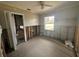 Unfinished kitchen with exposed walls and plumbing at 620 Dalton Blvd, Port Charlotte, FL 33952
