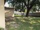Expansive backyard, offering plenty of space for outdoor activities at 7140 Orchid Lake Rd, New Port Richey, FL 34653