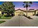 Attractive single-story home with a two-car garage and well-manicured landscaping at 5648 Sunset Falls Dr, Apollo Beach, FL 33572