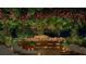 Elegant outdoor bar with hanging flowers and comfortable lounge seating at 1000 Water St # 1402, Tampa, FL 33602