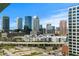 Panoramic aerial view of the vibrant cityscape, showcasing nearby landmarks at 1000 Water St # 1402, Tampa, FL 33602